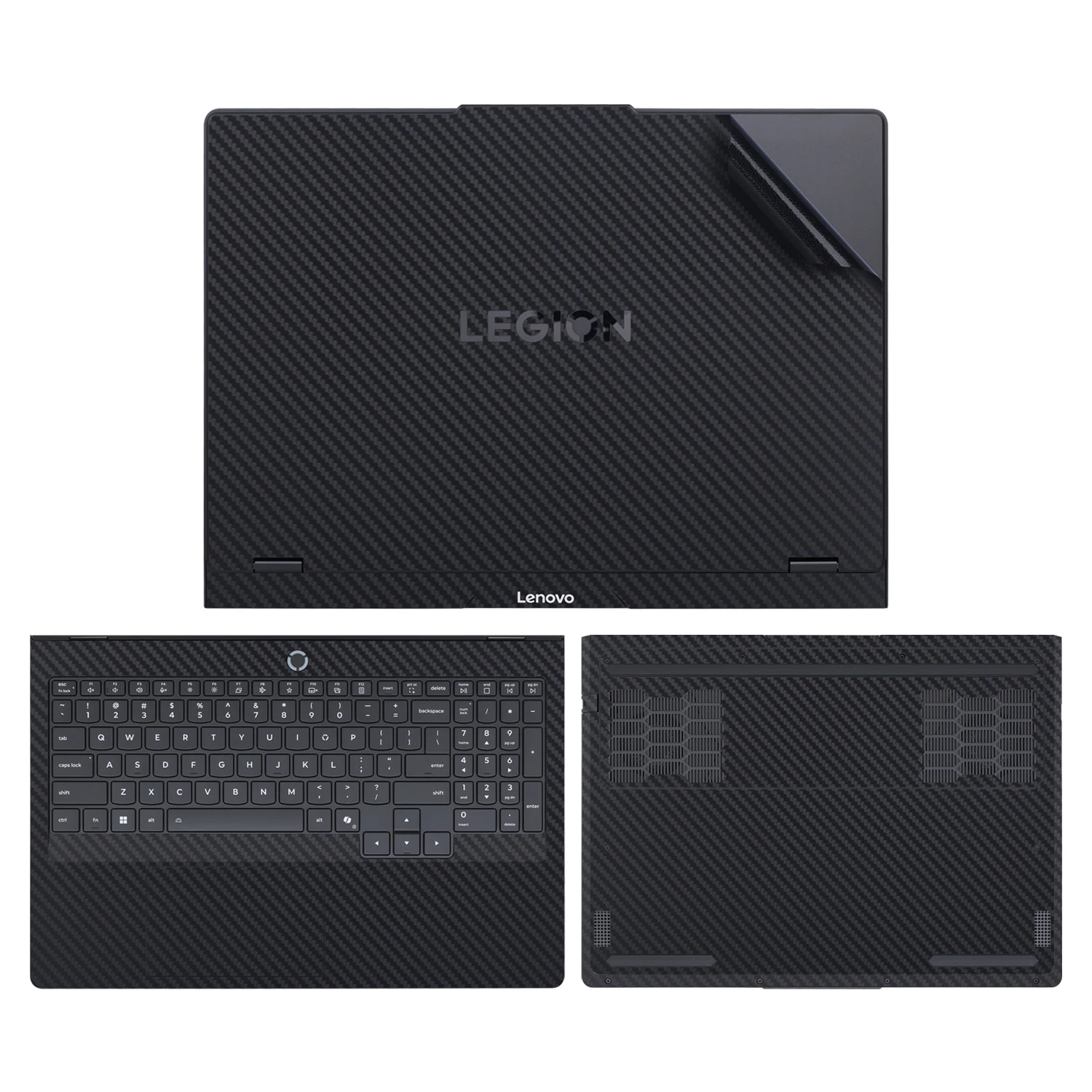 Naklejka na laptopa Lenovo Legion Pro7 16IAX10H/Legion 5 15AKP10/R7000P ADR10/Y9000X IAX10 (model 2025) - winylowa, bez pozostałości. — zdjęcie produktu 4