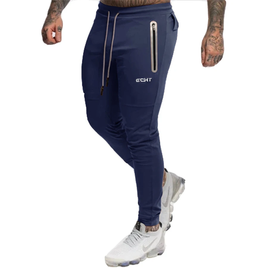 Pantalones deportivos de marca de moda para hombre, ropa de calle informal para exteriores, novedad