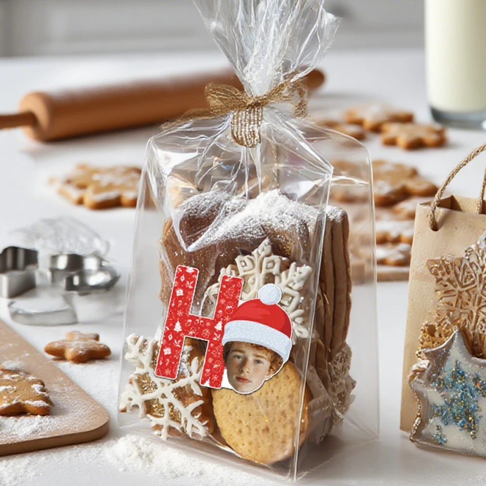 Personalisierte Geschenkaufkleber mit Namen und Geburtstagsdatum, dekorative Versiegelungsaufkleber für Geburtstagsfeiern, Süßigkeiten, Pralinen und Geschenke