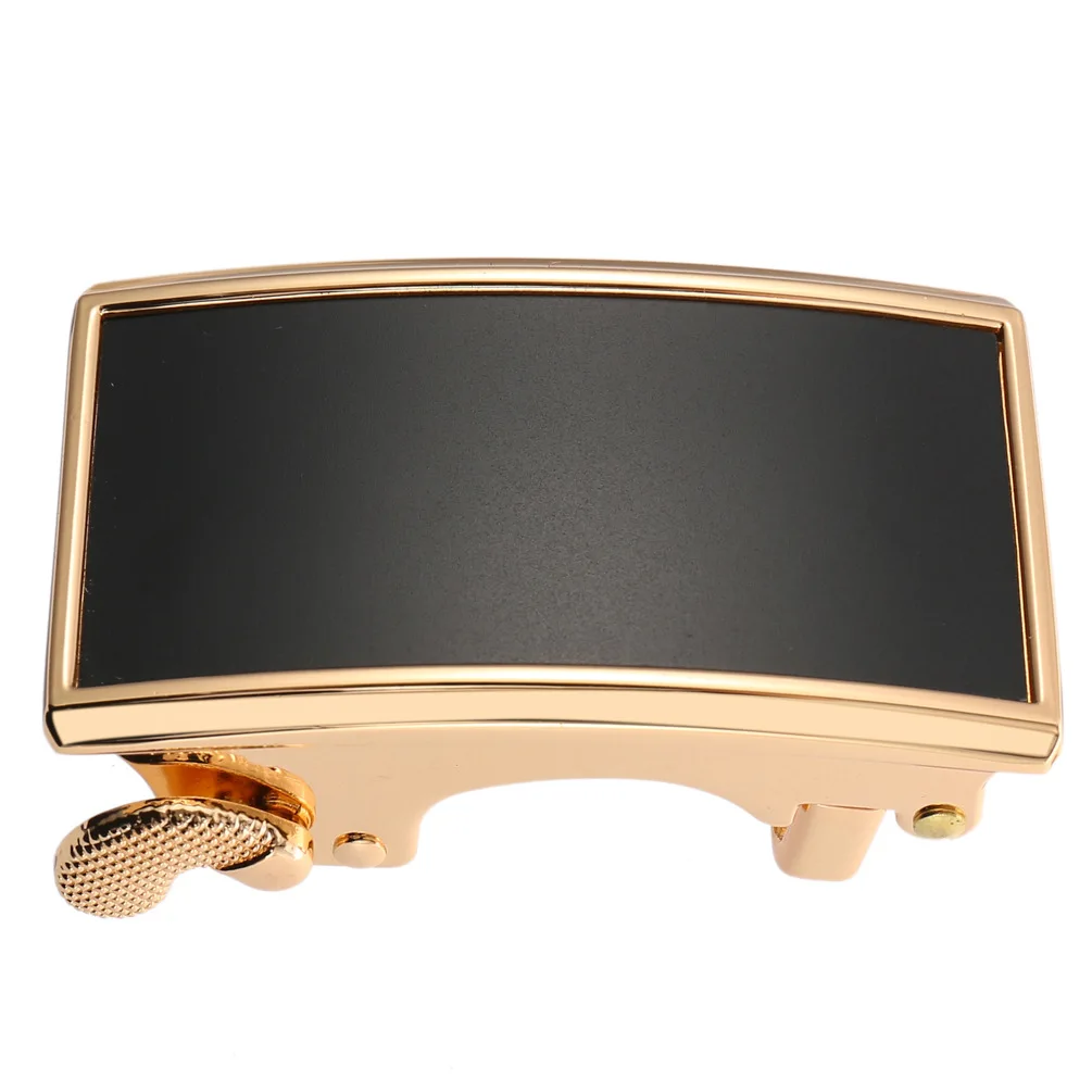 Cabeza de cinturón para hombre con cierre de botón interior automático Cabeza de cintura de cinturón informal, Hebilla de cinturón 3,1 cm