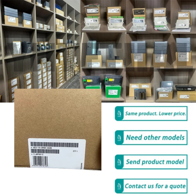 Nouveau processeur CPU d'origine 6ES7151-8FB01-0AB0