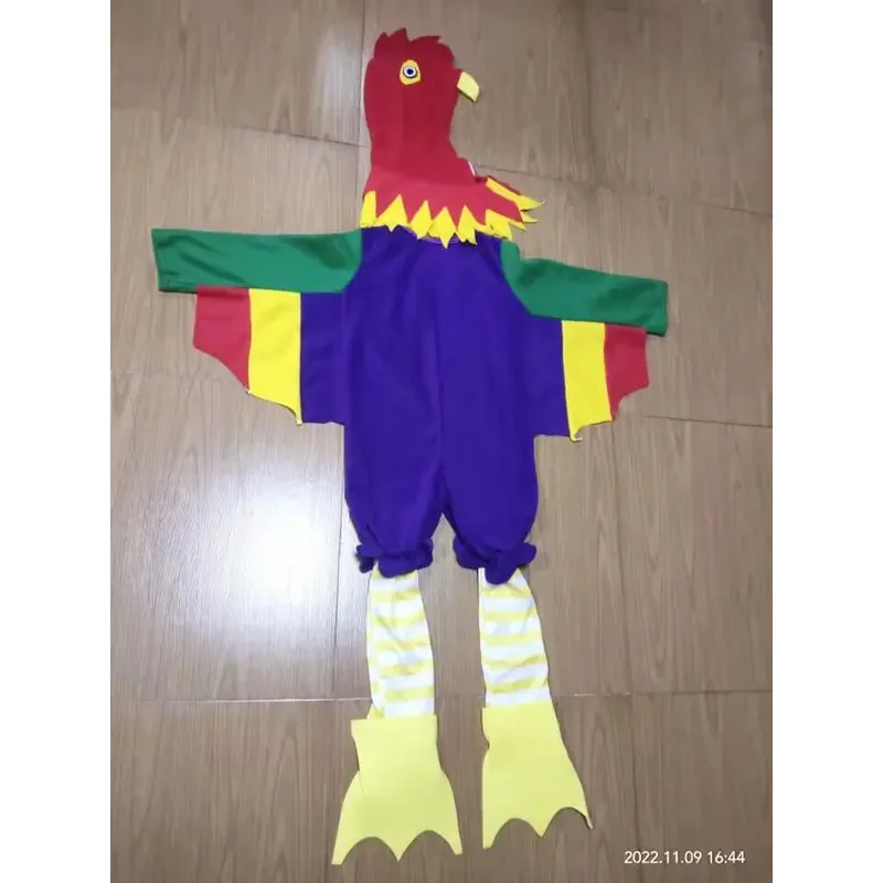

dd54Детский детский маленький красочный костюм цыпленка-курица для косплея для девочек