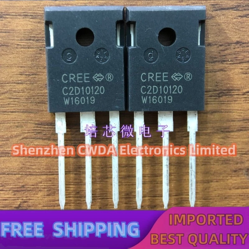 10PCS-20PCS  C2D10120   TO247 10A1200V  In Stock Can Be Purchased 