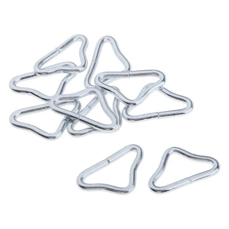 2025 5pcs Trampoline Buckle Triangle Rings Fixadores trampolim para reparos trampolim