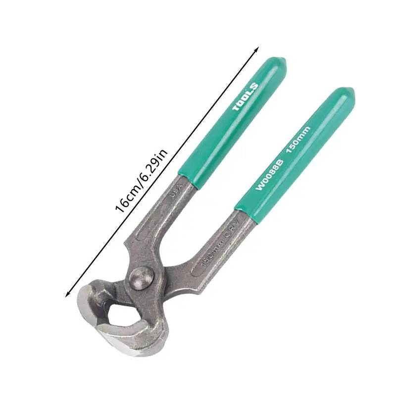 Prego Puxando Alicatadores End Cutter, Alicatadores Extrator, Força de mordida forte, Prego Extrator Ferramenta para Construção Artesão, Indústria