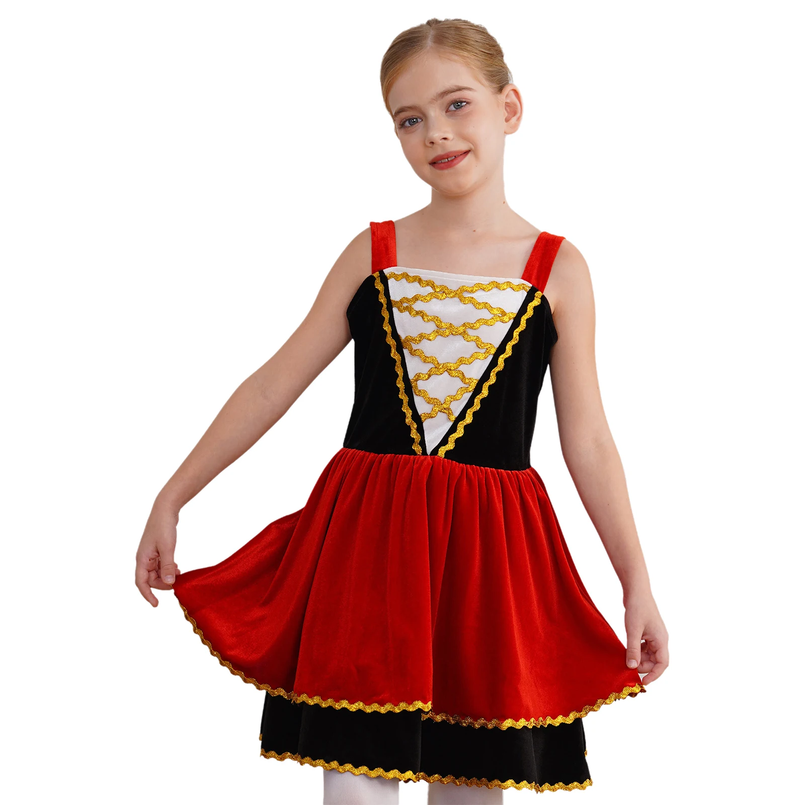 LYus Ringmaster Cosplay Costume pour enfants, Showman, Performance, Garniture en fibre d'or, Robe d'Halloween, Vêtements de fête de carnaval, Bol