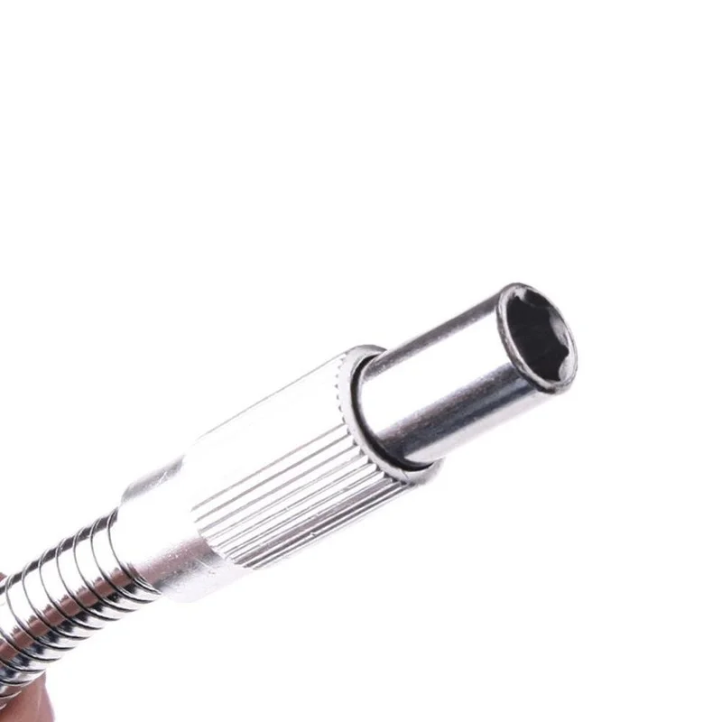 Multi Electric Drill Screwdriver Bit Snake flexible Hose Cardan Shaft 1/4 6.35mm Connection Soft metal Extension Rod Link tool