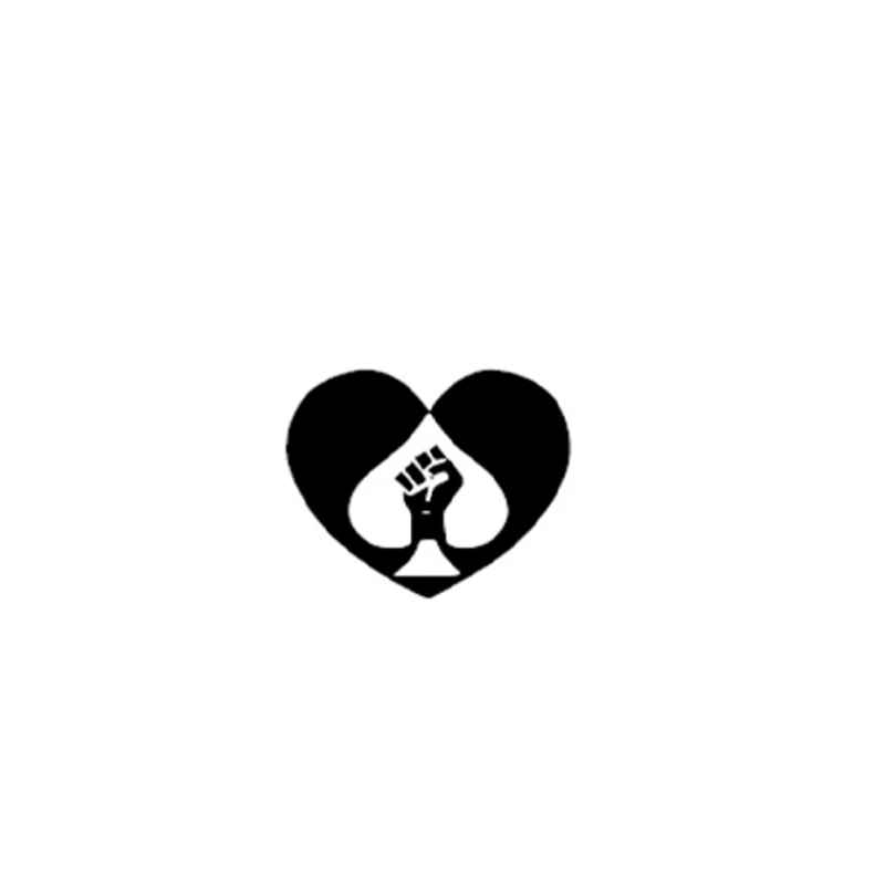 Poker Spades Q Waterproof Temporary Patch Spades BBC Spades Lock Sexy Thighs and Chest Anti Sweat Tattoo Patch
