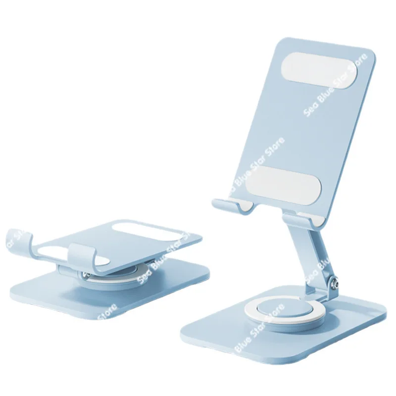 Mobile phone holder Desktop metal 360 rotating foldable adjustable lifting mobile phone holder