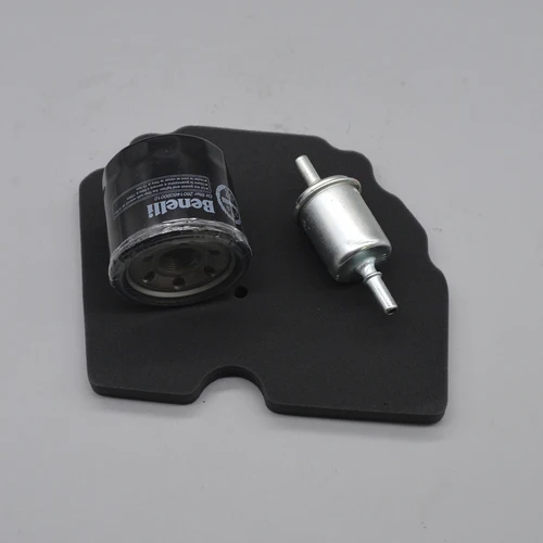 Imagen 2 del producto Filtro de aceite de motor de 500 cc + filtro de aire + filtro de combustible / kit de filtro para Benelli TRK502 TRK502X / TRK 502 502X
