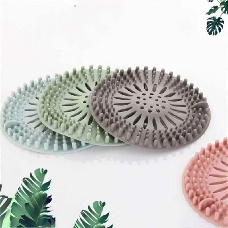 Bathroom Hair Sink Filter Floor Drain Strainer Water Hair Stopper Bath Catcher Shower Cover Clog Kitchen Sink Anti-blocking