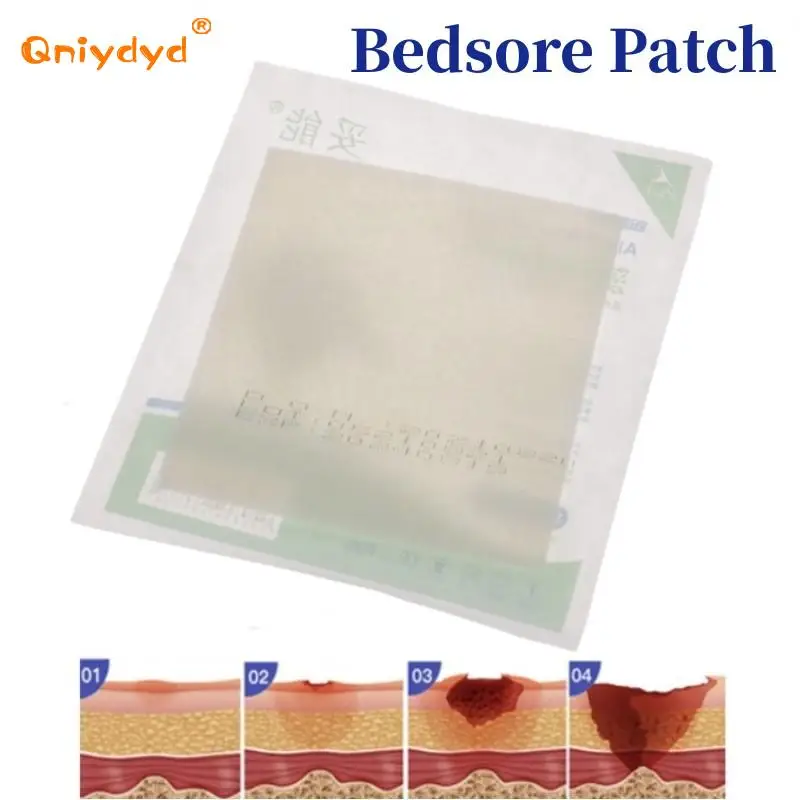 1Pc Alginate Medical Dressing Wound Dressing Sterile Hemostatic Thin Healing Pad Hydrocolloid Adhesive Patch