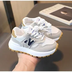 Boys and Girl's Sneakers Spring and Autumn Children's Sport Shoes Baby Kids Soft Bottom Outdoor Shoes  Breathable Walking Shoes