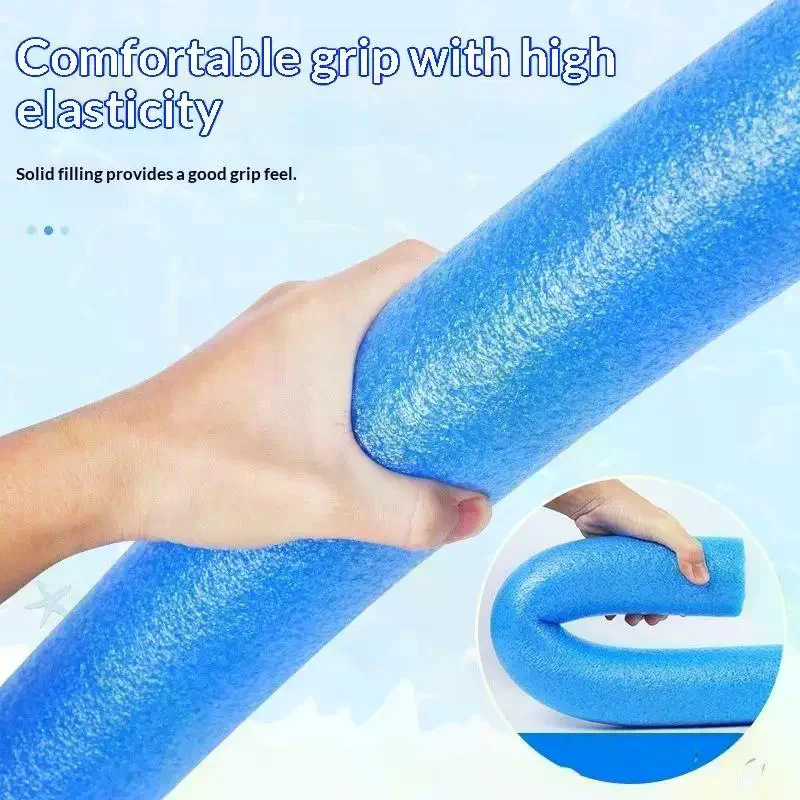 Soft Hollow Foam Pool Swim Noodles High Buoyancy Colorful Lightweight for Family Swimming Activity Water Games