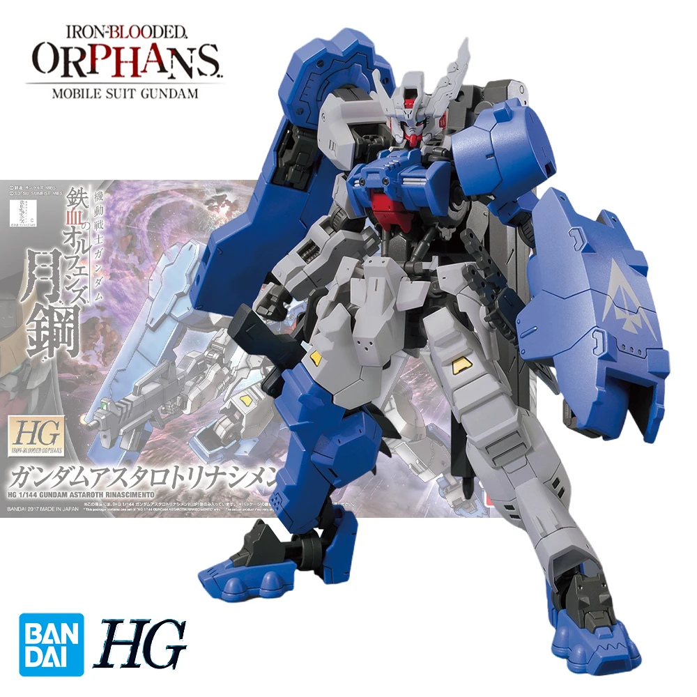Фигурки героев аниме Bandai GUNDAM HG 1/144, фигурки героев аниме «ASTAROTH», сборные игрушки, Коллекционная модель, Оригинальные подарки