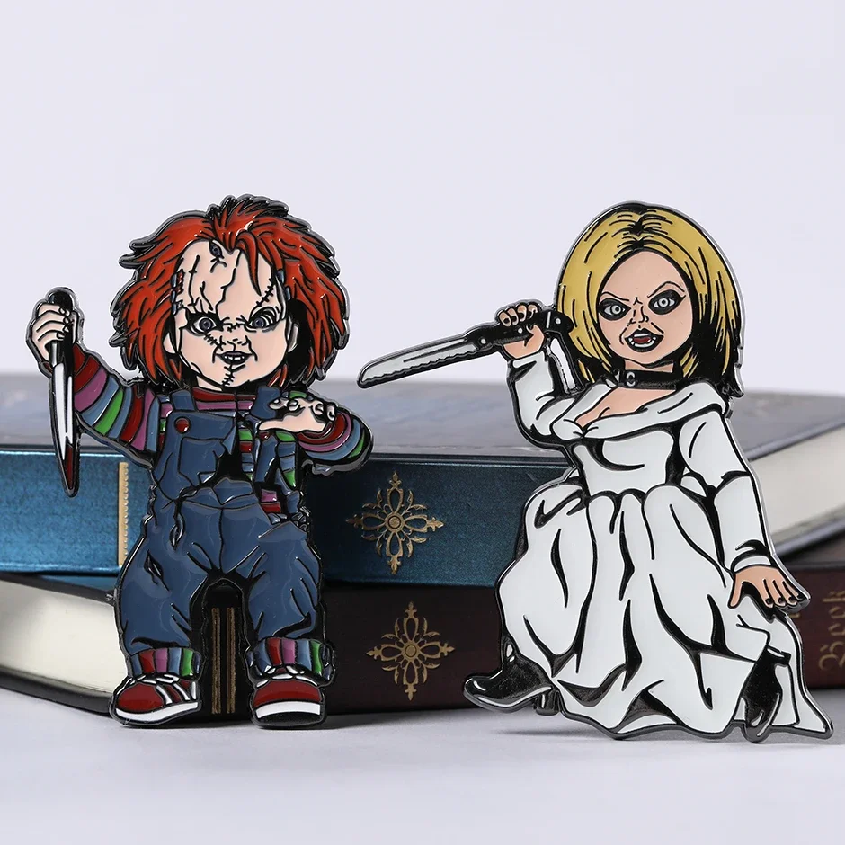 Child's Play Chucky Movie Metal Pin Badge Collectible Gift