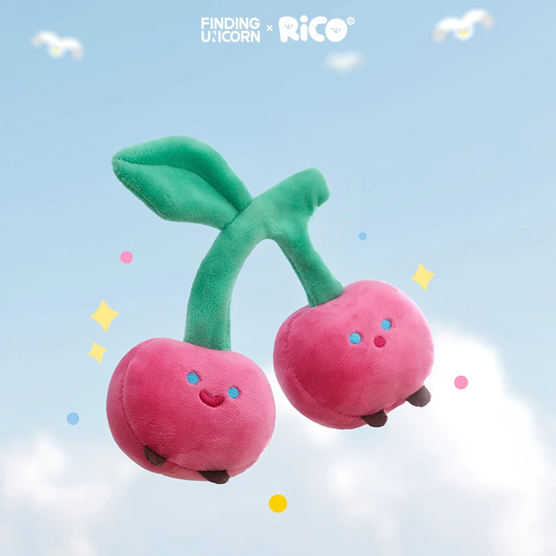 Finding Unicorn Rico Pet Fruit Series Anime Figure Guess Bag Ornament Figurines Home Decor Desktop Dolls Model Girls Gift