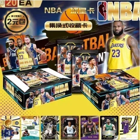 Cartes de la série BNA DIY, cartes de collection Matcic, cartes de basket-ball All Star, cartes rares de classe supérieure, cartes Stephen Curry, nouveaux jouets, cadeaux