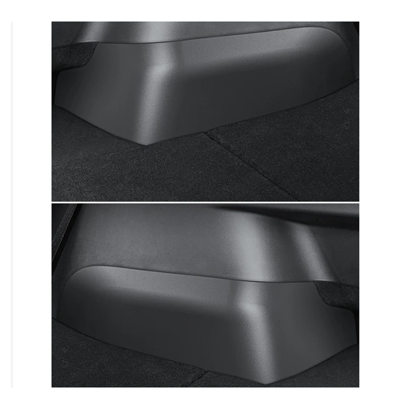 Car 5-Seater Rear Trunk Protector Trunk Side Guards TPE Cover Surface Corner Protection Shell Accessories