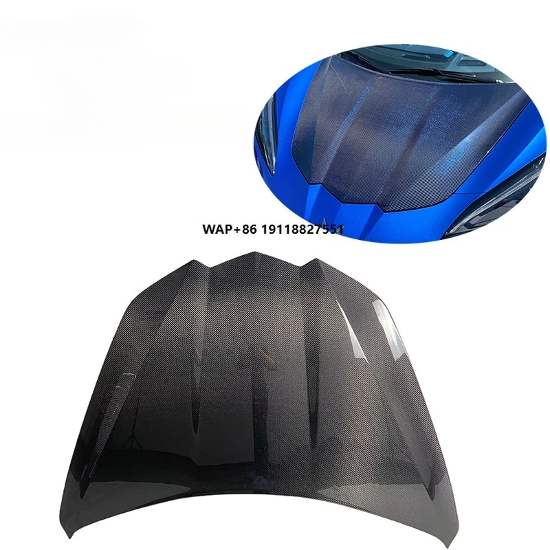 

OEM Style Carbon Fiber Front Bumper Hood for corvette C8 Z06 Z07 stingray 2019 to 2024