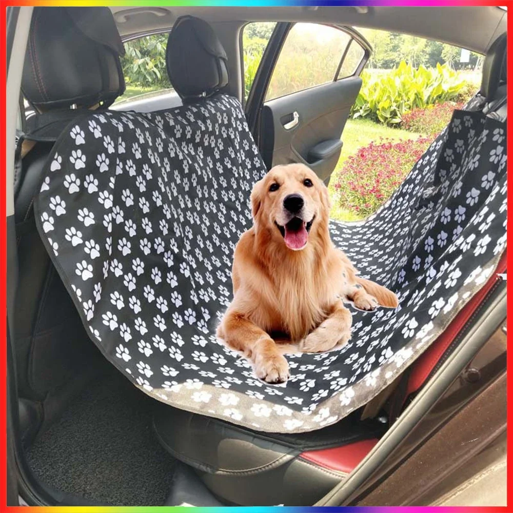 Waterproof Dog Car Seat Cover for Car Sedans Vans SUV Cargo Liner Pet Seat Protector Covers Mat Oxford Cloth Dog Carrier Hammock