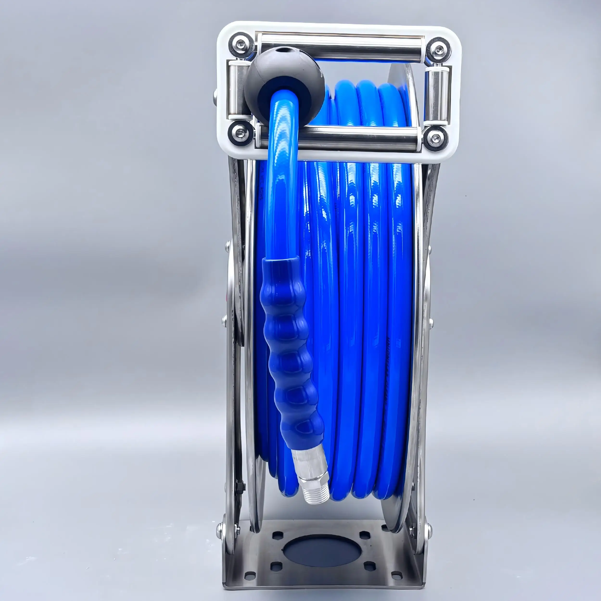 New EF520/25 Automatic Hose Reel Assembly 25m Hose Model 1001 304 Stainless Steel Adjustable Wall Mount
