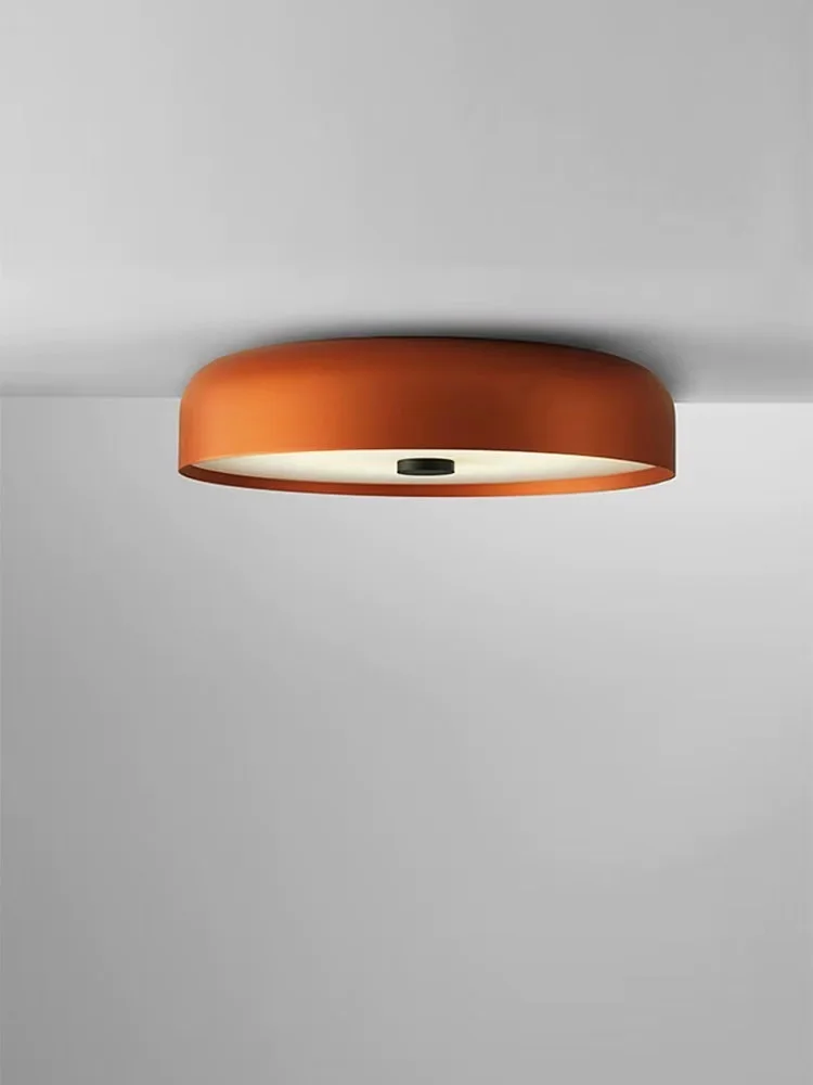 Nordic Minimalist Round Modern Three Color Dimming Bedroom Ceiling Light Creative Living Room Study porch LED Ceiling L