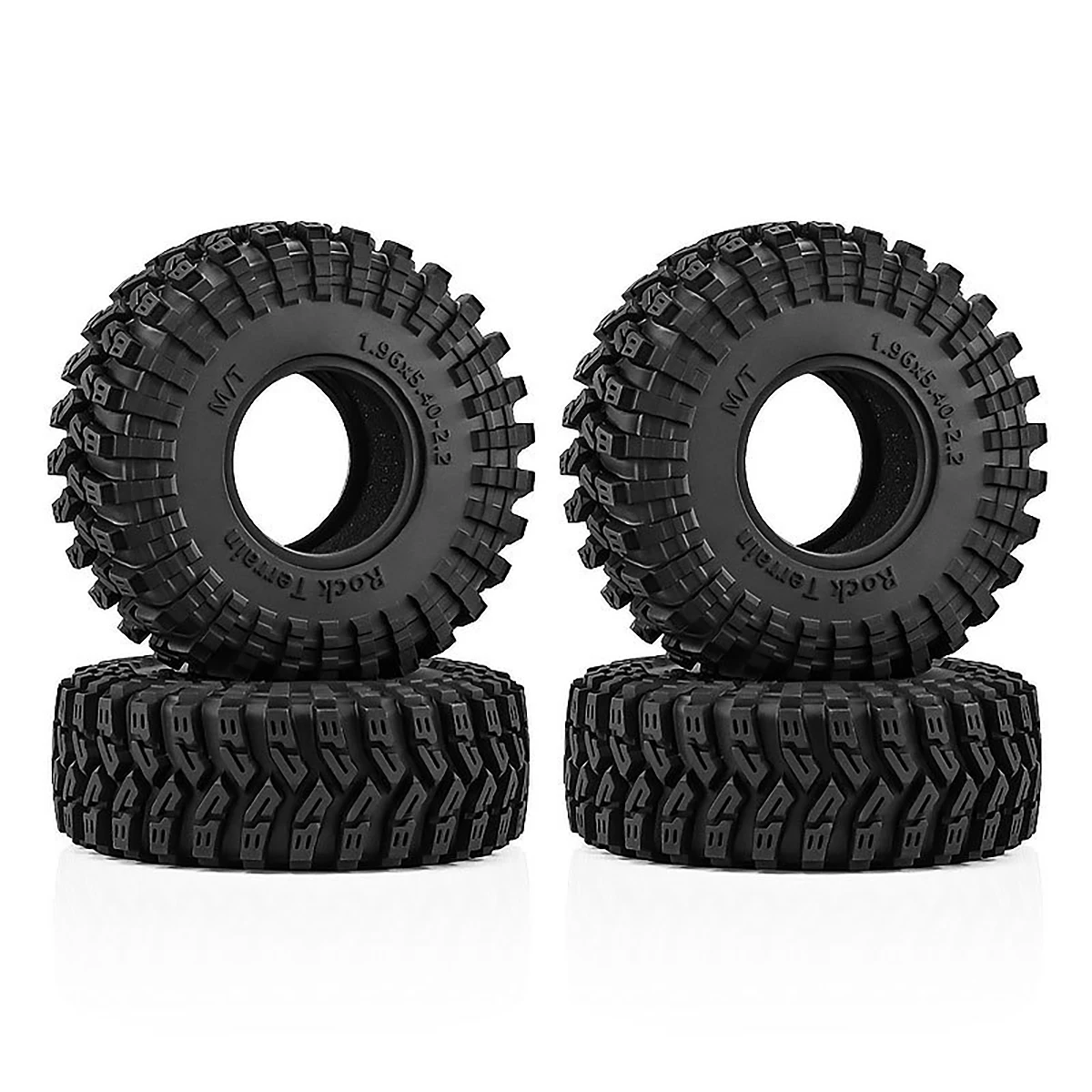 

4pcs 2.2 inch Crawler Rubber Tire Upgrade Set for 1/10 1/10 TRX4 TRX6 Axial SCX10 90046 AXI03007 D90 Wraith RC Crawler Car
