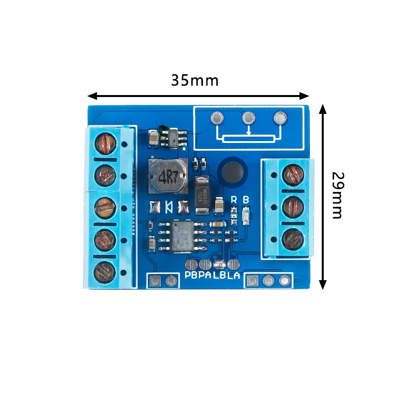 La tensione del modulo da tensione a PWM 0-5V viene convertita in uscita del segnale PWM 0%-100% 1KHz 10KHz