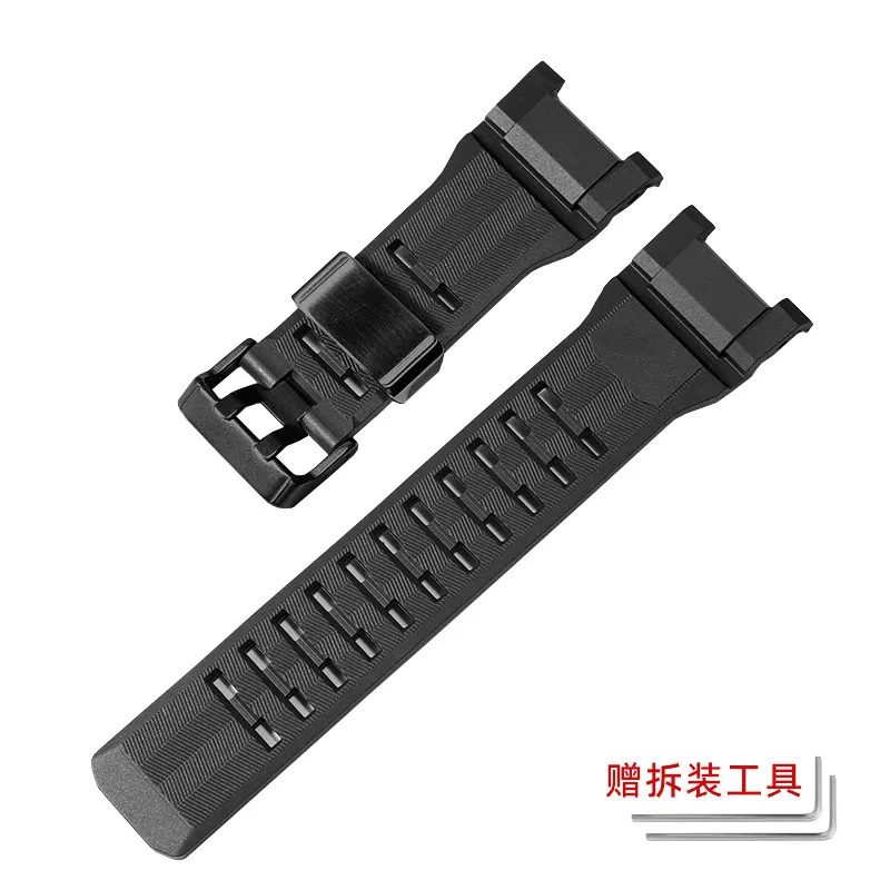 Silicone Watch Strap Is Suitable for Casio G-SHOCK Third Generation Big Mud King GWG-B1000 3A/1A/1A4 Accessories