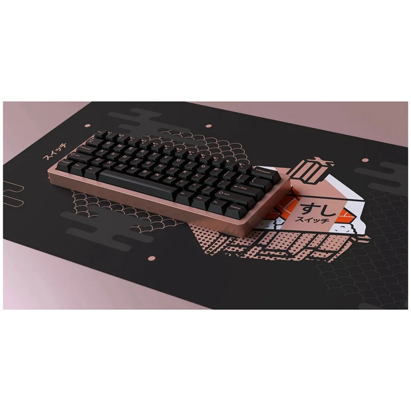 Qy-Mouse Pad Office Computer Desk Protector Mat Keyboard Non-Slip Mat Extended Mouse Pad Desk Accessories B