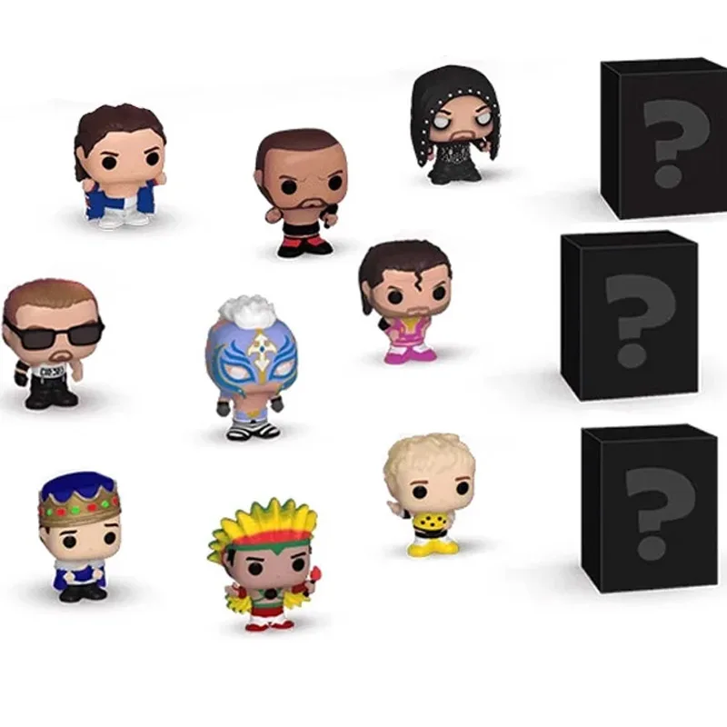 

Виниловая слепая коробка, ограниченная серия, коллекционные фигурки Wrestlesmaniase, милые персонажи времен Второй мировой войны, версия Q, куклы для подарков, игрушки