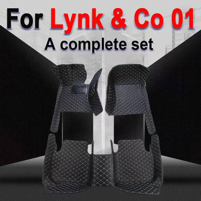 

Car Floor Mats For Lynk & Co 01 2021 Custom Auto Foot Pads Automobile Carpet Cover Interior Accessories