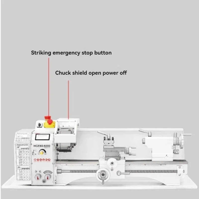 Desktop Lathe Industrial Grade Small High-precision Woodworking Metal Processing Lathe Instrument Diy Small Machine Tool