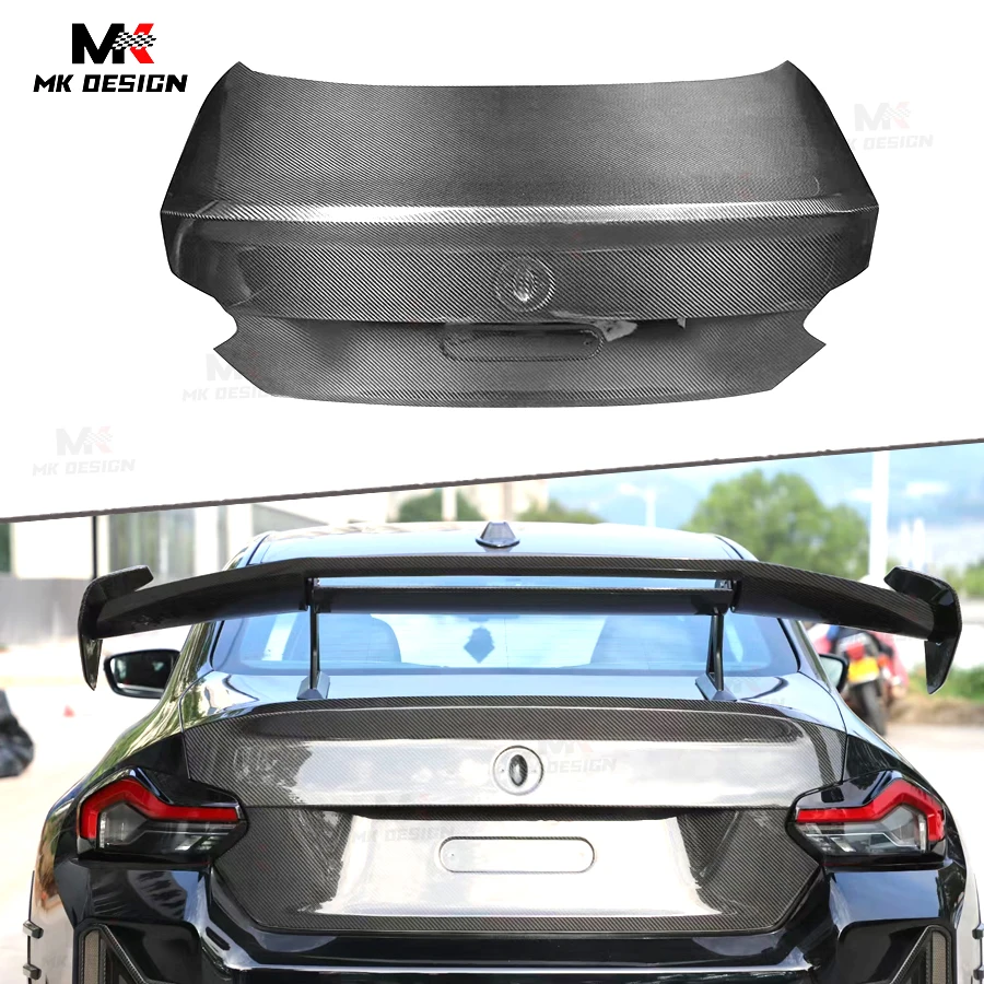 

Carbon Fiber CSL Style Rear Trunk Lid for BMW 2 Series G42 G87 M2 2022+ Rear Trunk Cover Boot Lid Replacement Car Accessories