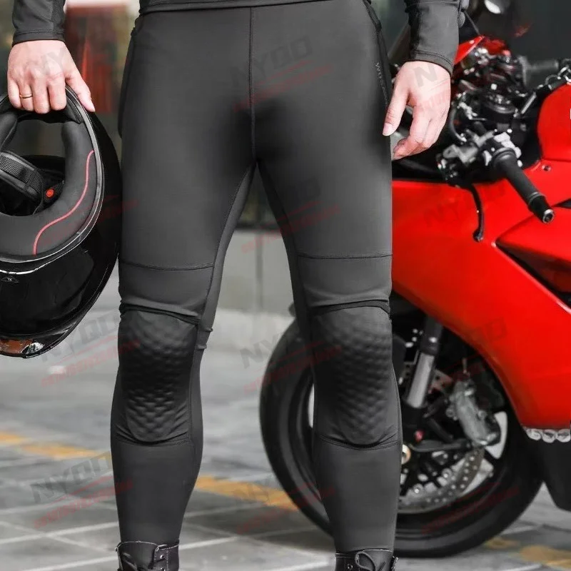 

Men's Motorcycle Riding Pants Can Be Worn Externally, Breathable and Comfortable, with Protective Gear Included