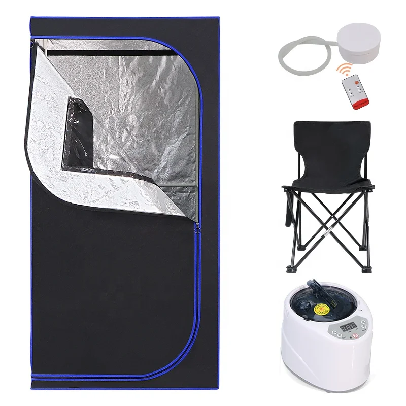

Personal Indoor Steam Sauna Soothe Full Body Detox Sauna Tent Portable Vapeur Steam Sauna Room for Home