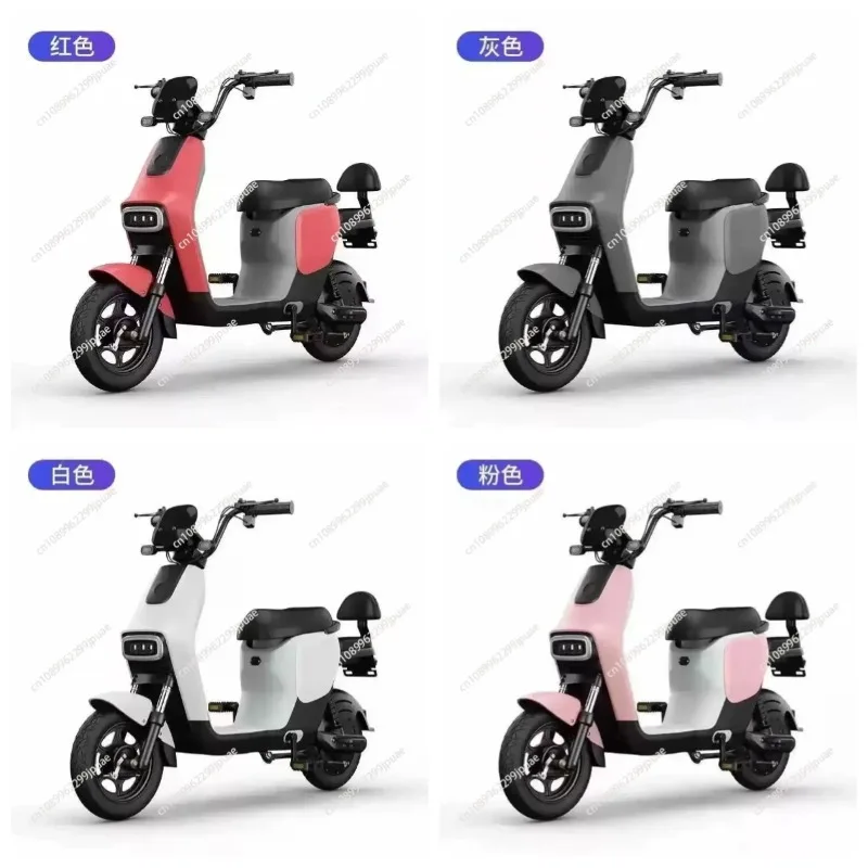 Full Body Painted Two-Wheeled Electric Scooter Lightweight Electric Vehicle for Commuting Use