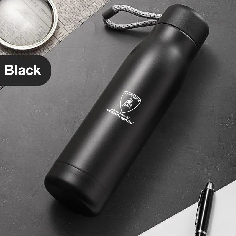 550ml Stainless Steel Insulation Cup Temperature Display Coffee Cup For Lamborghini Urus Huracan Aventador Premium Accessories view 5