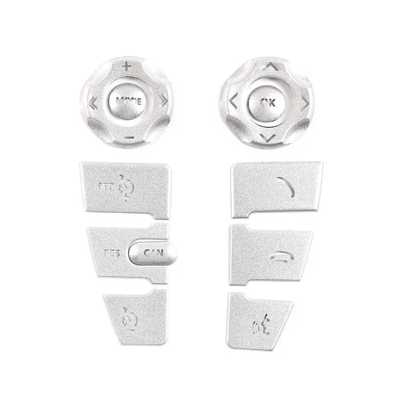 اكسسوارات السيارات عجلة القيادة زر التصحيح غطاء الكسوة لاند روفر ديسكفري 4 LR4 L319 رينج روفر سبورت L320 فريلاندر 2