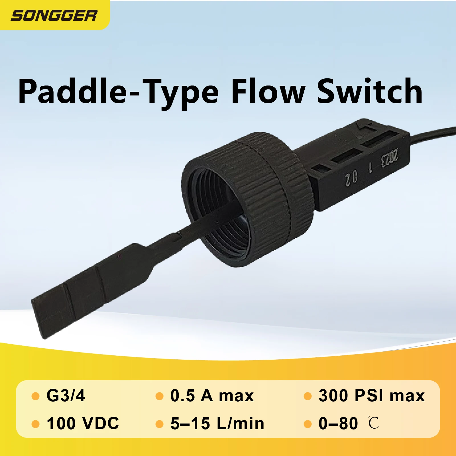 G3/4 Paddle-Type Fl…