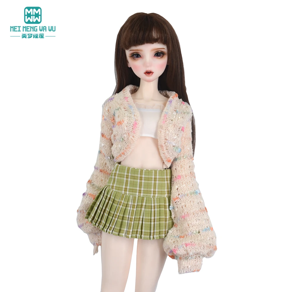 

Fits 60cm 1/3 BJD Doll clothes DD SD Fashion knitted three-piece set