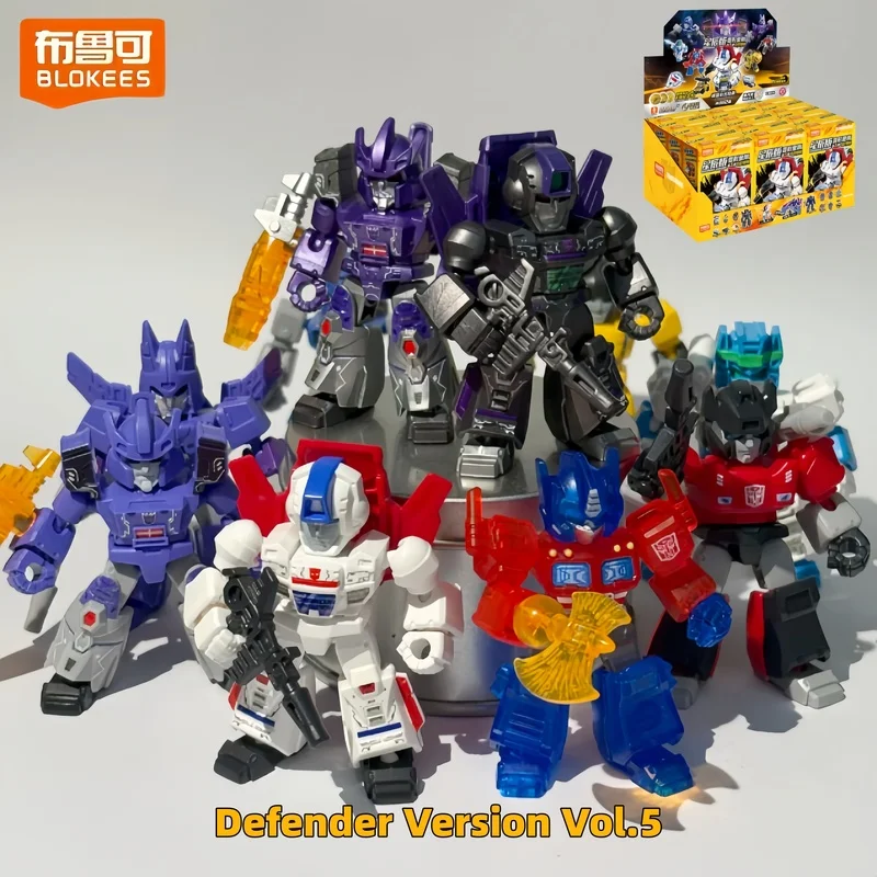 جديد الأصلي Blokees للتحويل لعبة المدافع نسخة المجلد 5 صندوق أعمى اللعب عمل الشكل سر التجمع أطقم منمذجة الهدايا #2