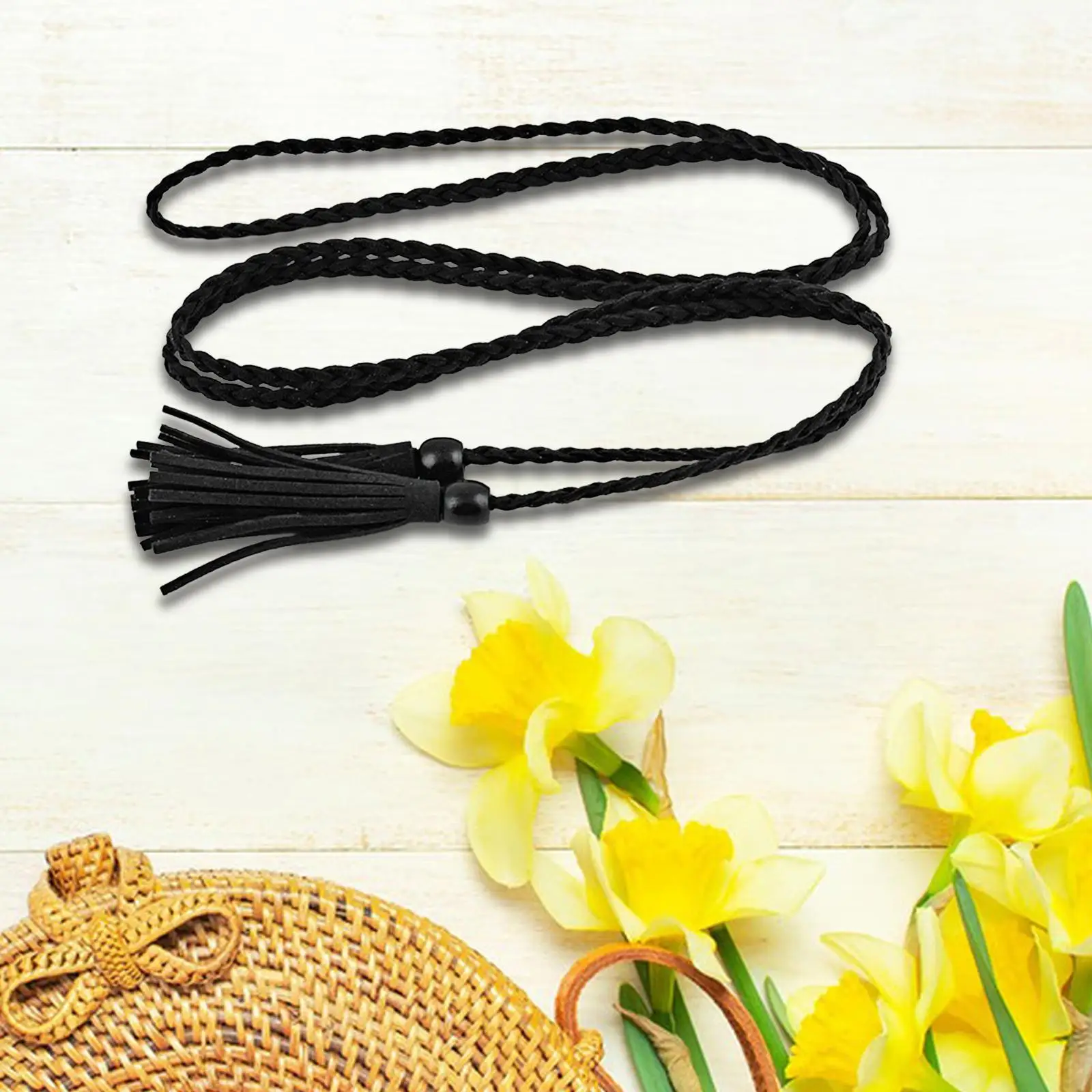 2-4pack Womens Waist Belt Waistband Jeans Waist Rope Retro Style Accessories image 4