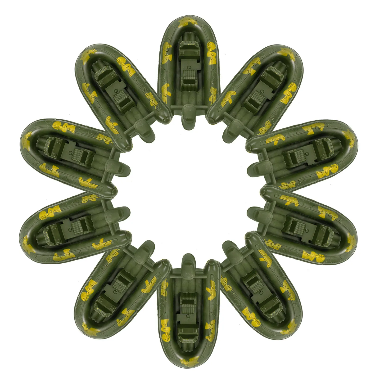 

10Pcs Naval Boat Miniature Simulation Decor for Sand Tables Desktop Landscaping Realistic Small Boat Crafts Kids Playthings