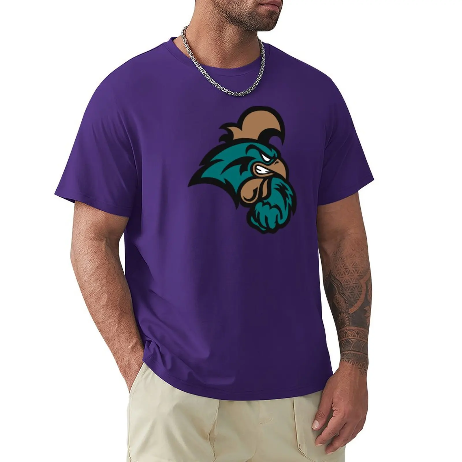 

The Coastal Carolina Chanticleers T-Shirt sports fans tops cute clothes plain t shirts men