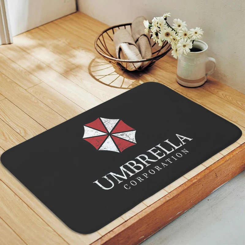 

Porch Foot Mat Non-slip R-Resident E-Evil Balcony Corridor Carpet for Kitchen Bedroom Rug Custom Doormat Entrance Door Home