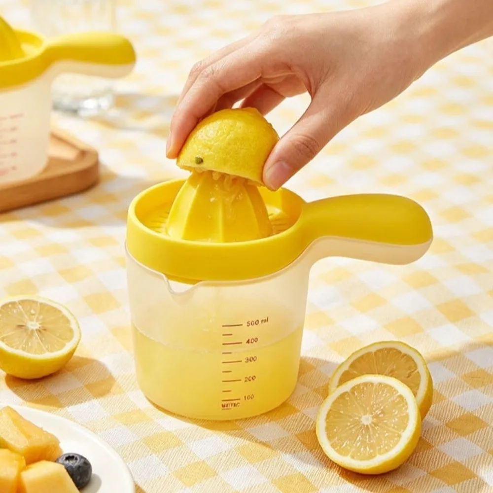 Manual Tool Portable Manual Juicer Hand Press Reusable Lemon Squeezer Durable Compact Juice Separator Making Lemon Juice 3