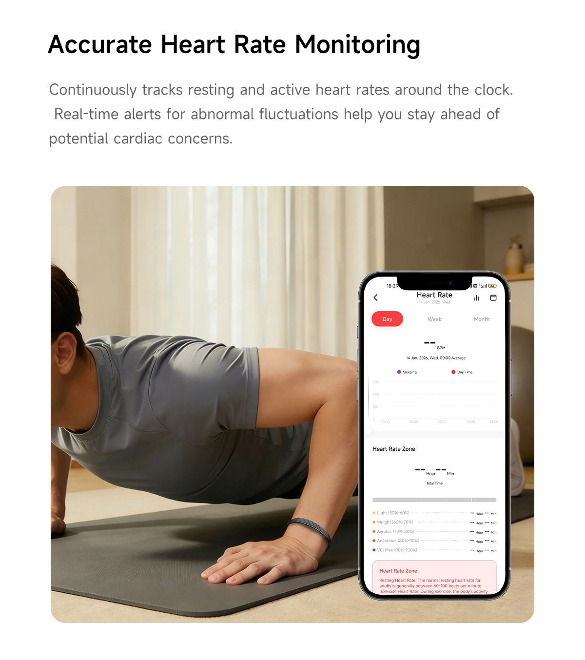 2026 Women Smart Bracelet With Heart Rate Monitor Activity Fitness Tracker Sports Wristband Waterproof Smart Watch Men Smartband