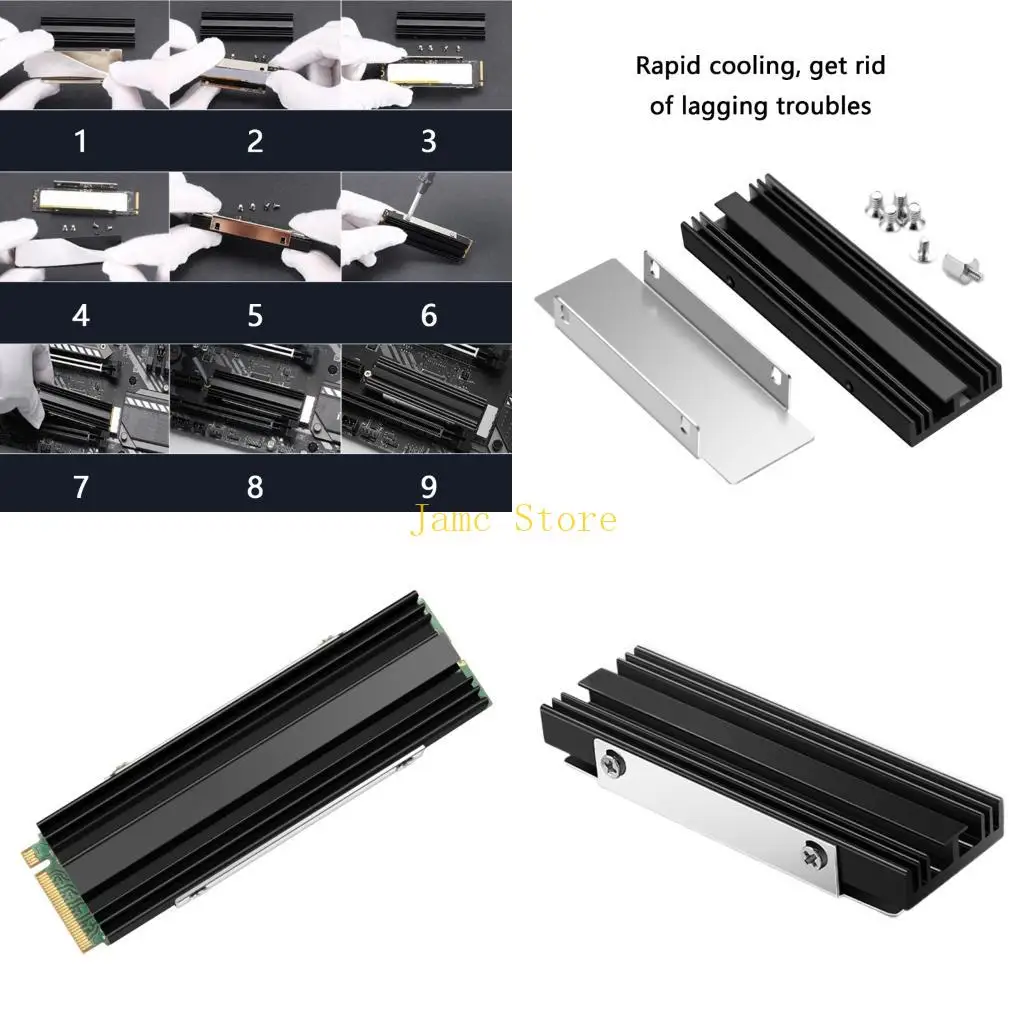 

LX0B Aluminum Cooling Heat Sink Thermal Pad Heat Dissipation Radiators Heatsink